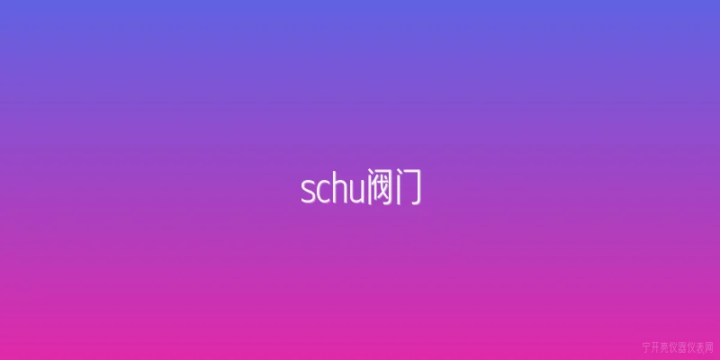schu阀门|Schu阀门在2026年石油化工行业的关键应用是什么？ - 2026最新阀门问答知识盘点大全