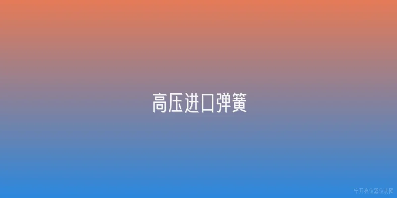 高压进口弹簧