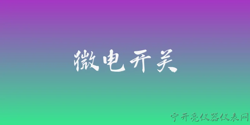 微电开关:什么是微电开关？ - 2026最新开关问答知识盘点大全