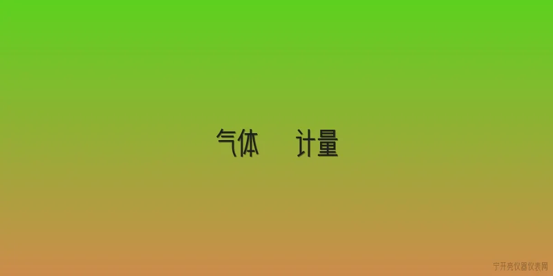气体   计量