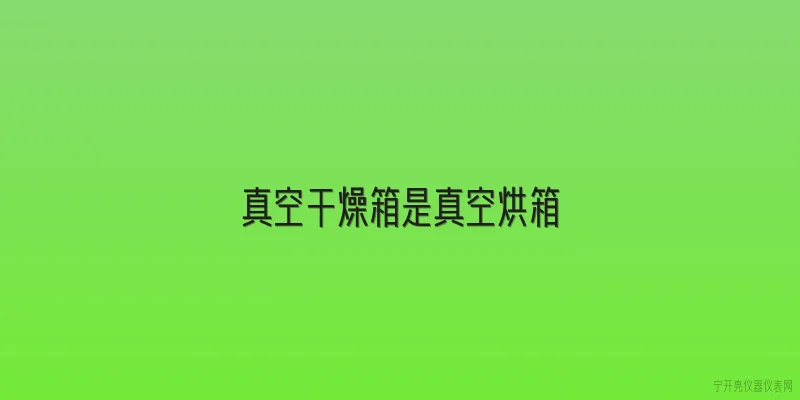 真空干燥箱是真空烘箱|2026年真空干燥箱和真空烘箱在技术上有哪些突破性升级？ - 2026最新真空问答知识盘点大全